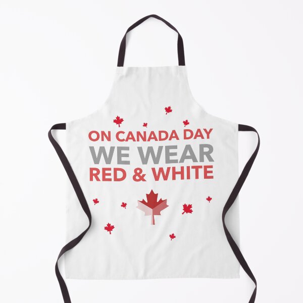 Item preview, On Canada Day We Wear Red & White designed and sold by Verbiage24.