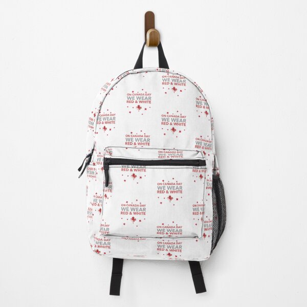Item preview, On Canada Day We Wear Red & White designed and sold by Verbiage24.