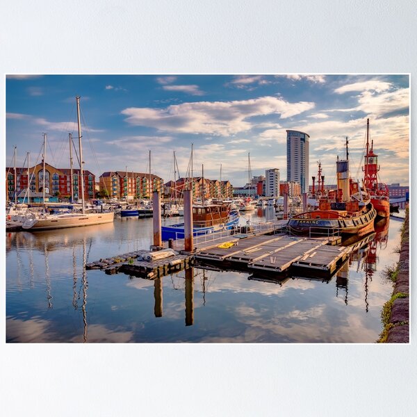 Item preview, Swansea Marina designed and sold by Dan Santillo.
