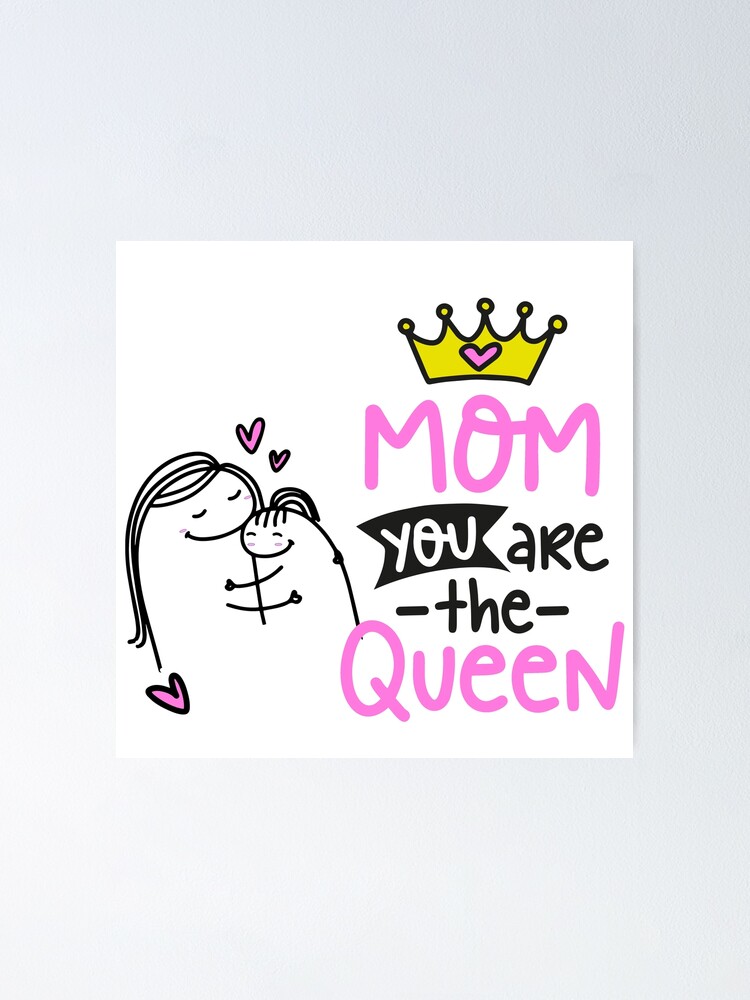 Póster Flork I Love Mom De Utopiaxd Redbubble 