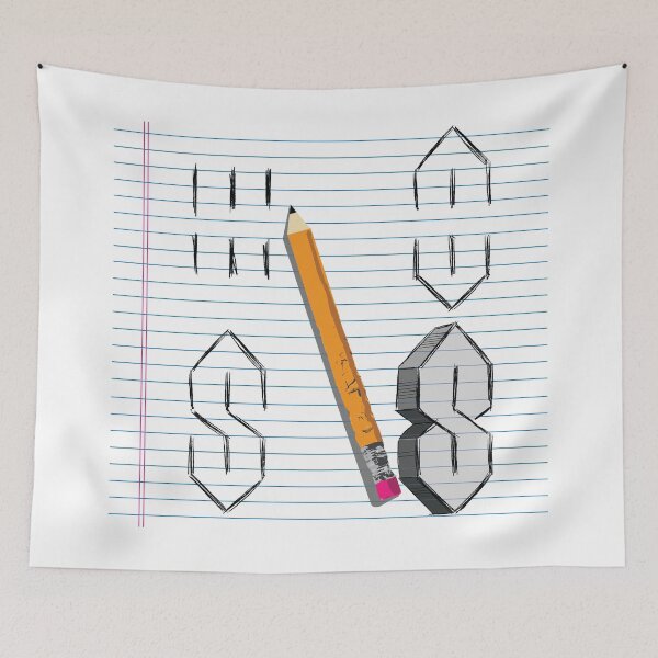 Item preview, Universal Cool Point S Doodle 90s kids middle school meme designed and sold by alltheprints.