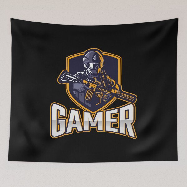 Item preview, Gamer with Advanced Force Shooter designed and sold by PRIVARSHU.