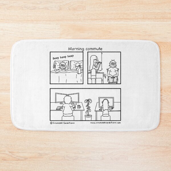 Item preview, Morning commute designed and sold by Cramped Conditions.