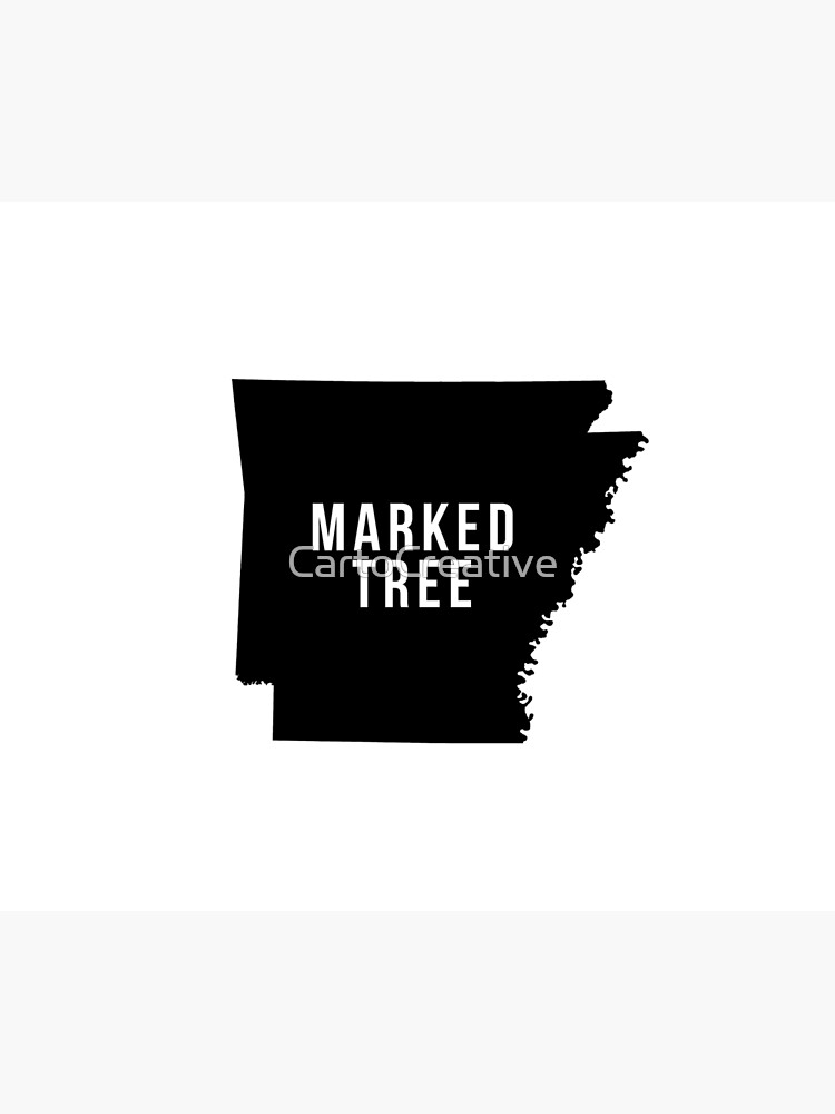 "Marked Tree, Arkansas State Silhouette" Poster for Sale by CartoCreative Redbubble