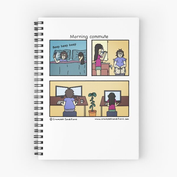 Item preview, Morning commute designed and sold by Cramped Conditions.