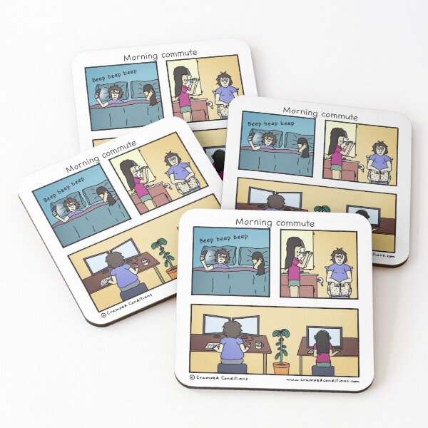 Item preview, Morning commute designed and sold by Cramped Conditions.