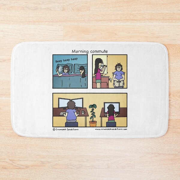Item preview, Morning commute designed and sold by Cramped Conditions.
