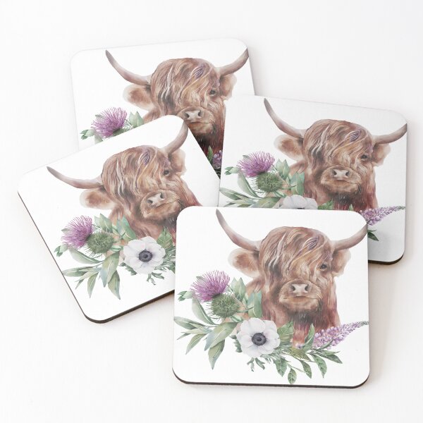 Item preview, Jamie the highland cow designed and sold by Fioristudio.