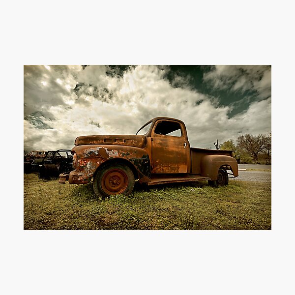 Vista previa del artículo con la obra «Abandonado 1952 Ford F-1 (2)», diseñado y vendido por mal-photography.