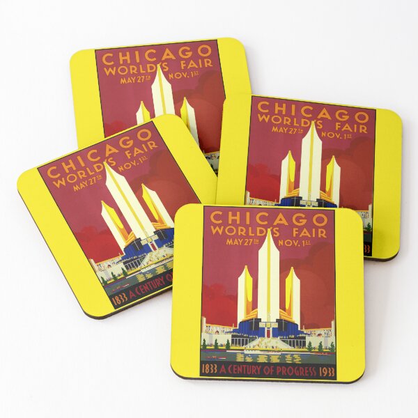 Item preview, Chicago World Fair 1933 - Vintage Poster designed and sold by Trevor McCabe.