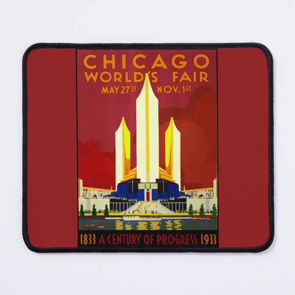 Item preview, Chicago World Fair 1933 - Vintage Poster designed and sold by Trevor McCabe.