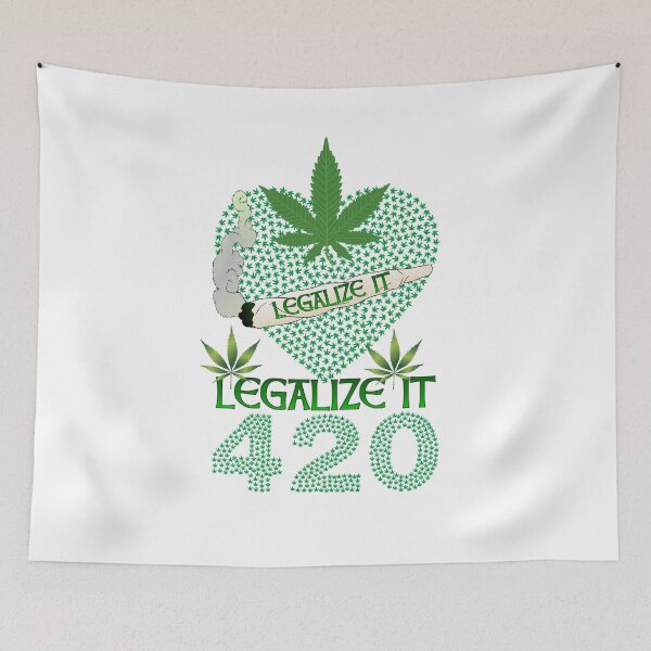Item preview, MARIJUANA 420 LEGALIZE IT. designed and sold by BestDesignbySof.