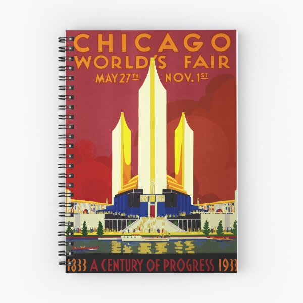 Item preview, Chicago World Fair 1933 - Vintage Poster designed and sold by Trevor McCabe.