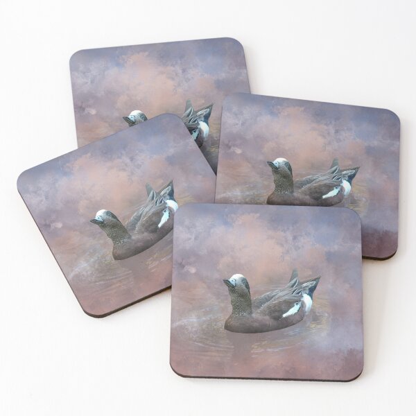 Item preview, Swimming American Wigeon One designed and sold by Elisabeth Lucas.