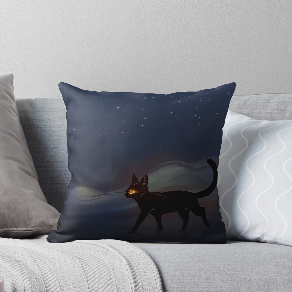 Item preview, Throw Pillow designed and sold by PencilCat.