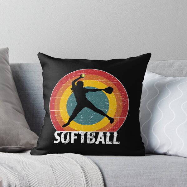 Item preview, Sunset silueta jardinero softbol de lanzamiento rápido designed and sold by 99Fastpitch.