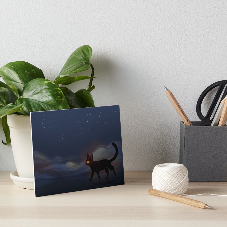 Item preview, Art Board Print designed and sold by PencilCat.