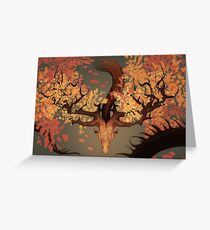 The Spirit of Autumn Greeting Card