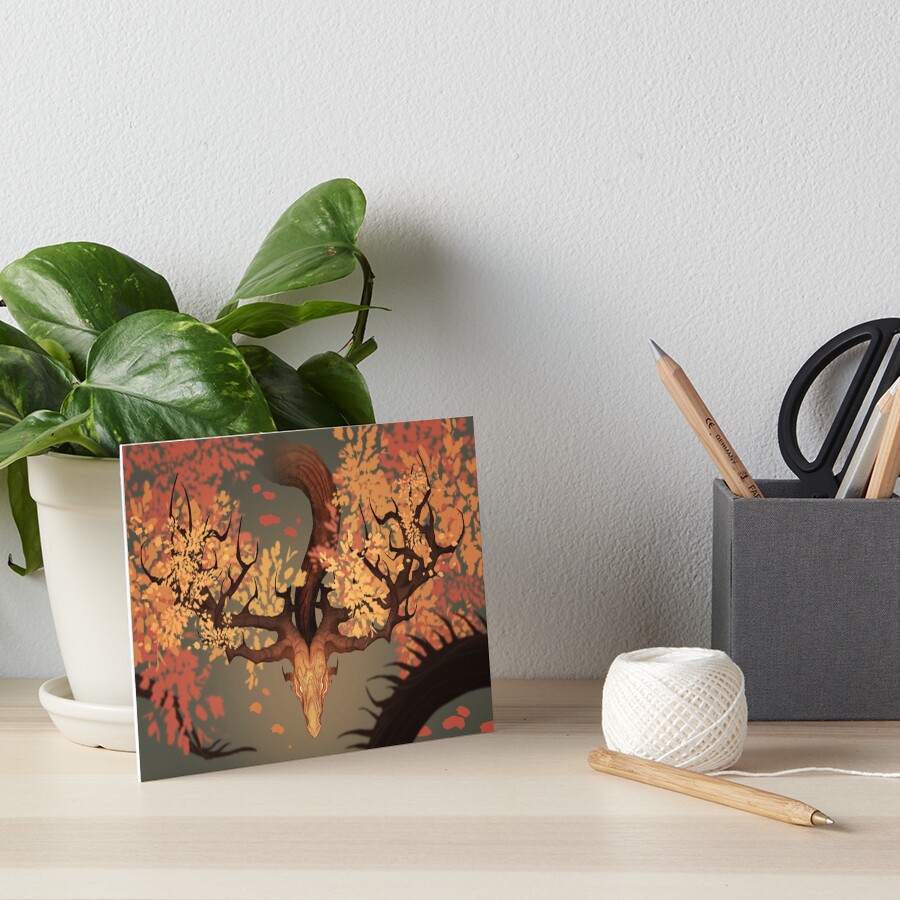 Item preview, Art Board Print designed and sold by PencilCat.