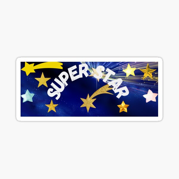 Super Star Sticker
