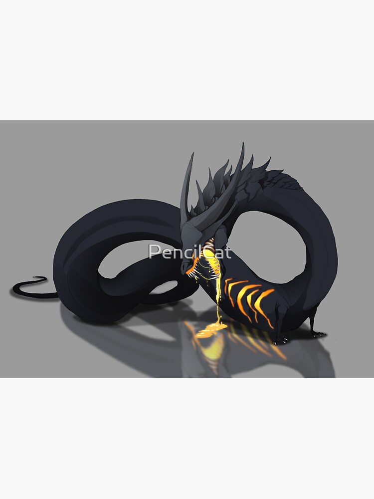 Thumbnail 3 of 3, Sticker, Forge Wyrm designed and sold by PencilCat.