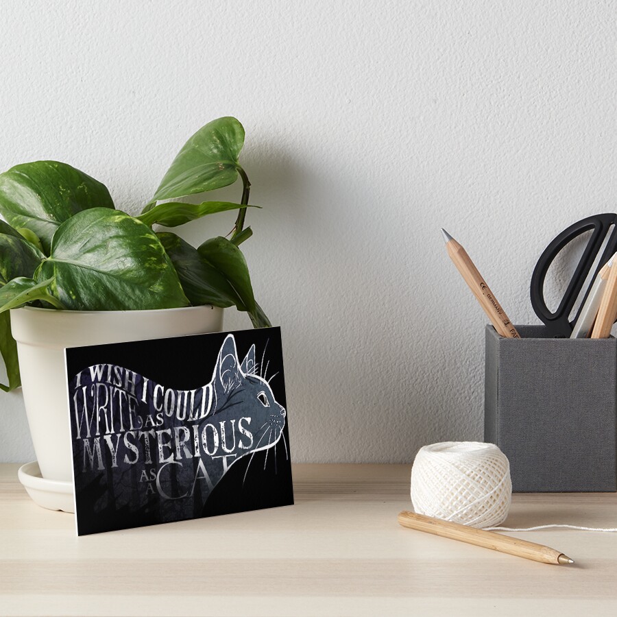 Item preview, Art Board Print designed and sold by PencilCat.