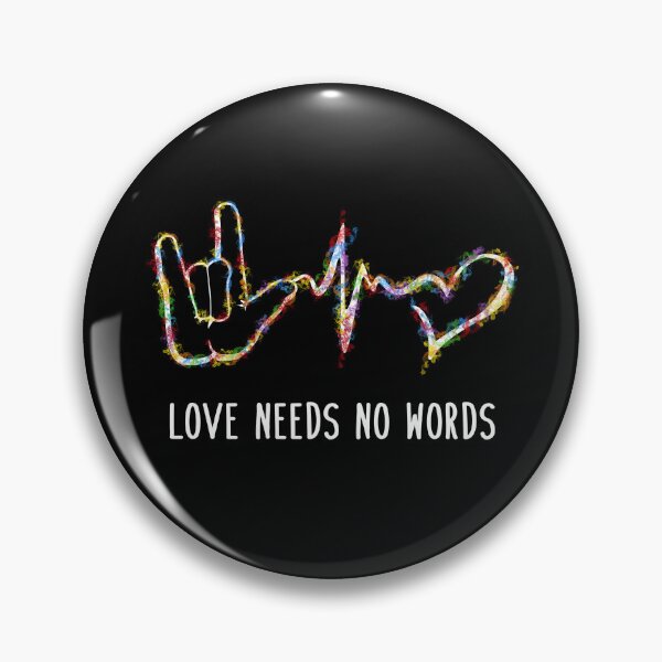 Item preview, Love needs no words designed and sold by pnkpopcorn.