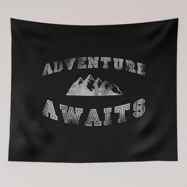 Item preview, Adventure Awaits Trail Running Marathon and Hiking designed and sold by BOBSMITHHHHH.