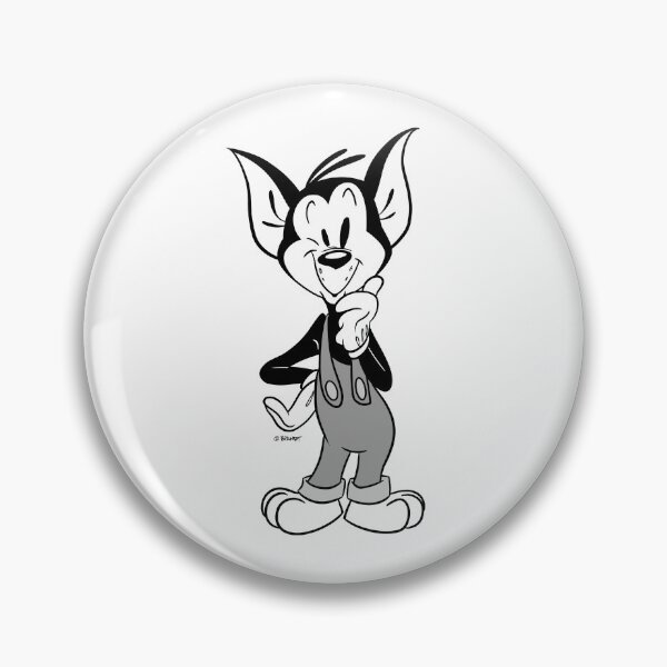 Item preview, Funny Kitty Cat Retro 30s Cartoon Rubberhose Style designed and sold by skullislandprod.