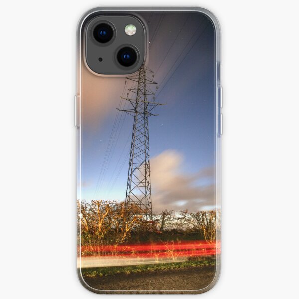 Voiture passant un pylône Coque souple iPhone