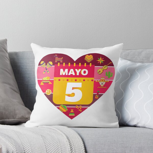 Artikelvorschau, Cinco de Mayo (Herz-Sonnenuntergang) entworfen und verkauft von UnboundFull.