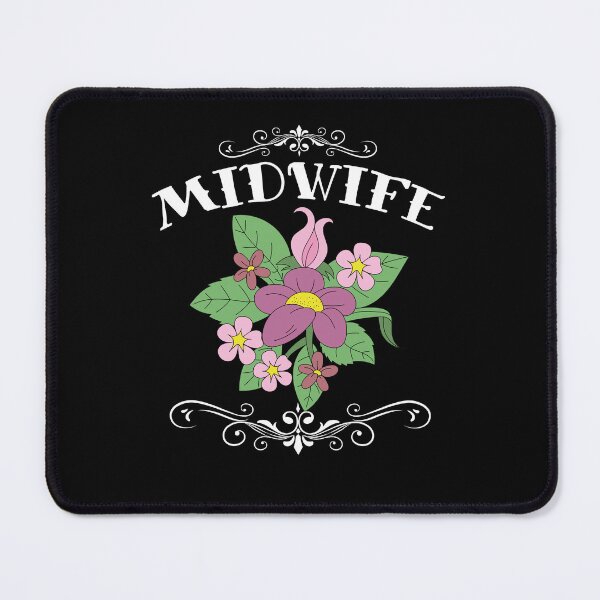 Item preview, Baby Catcher Flowers Midwifery Birthing Support Midwife designed and sold by bestshirtdesign.