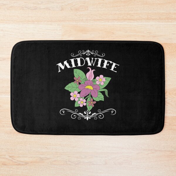 Item preview, Baby Catcher Flowers Midwifery Birthing Support Midwife designed and sold by bestshirtdesign.