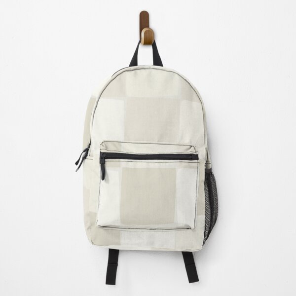 Item preview, Flux Check Grid Pattern in Pale Beige and Cream Tones designed and sold by kierkegaard.