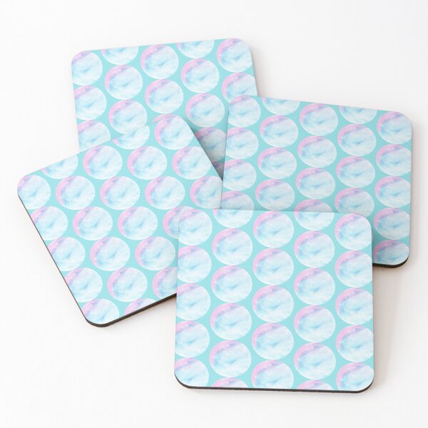 Item preview, Soft pastel watercolor circles designed and sold by lausn.