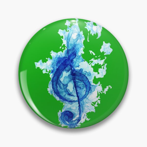 Item preview, blue flaming note  designed and sold by IsoldeaSchuler.