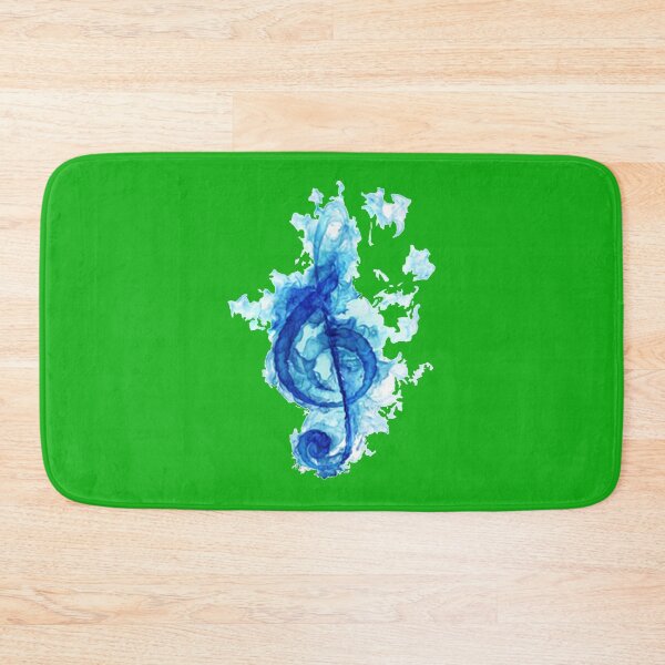 Item preview, blue flaming note  designed and sold by IsoldeaSchuler.