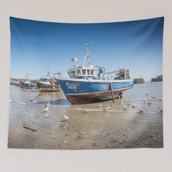 Artikelvorschau, Folkestone Hafenboot entworfen und verkauft von Dave Hare Photography.
