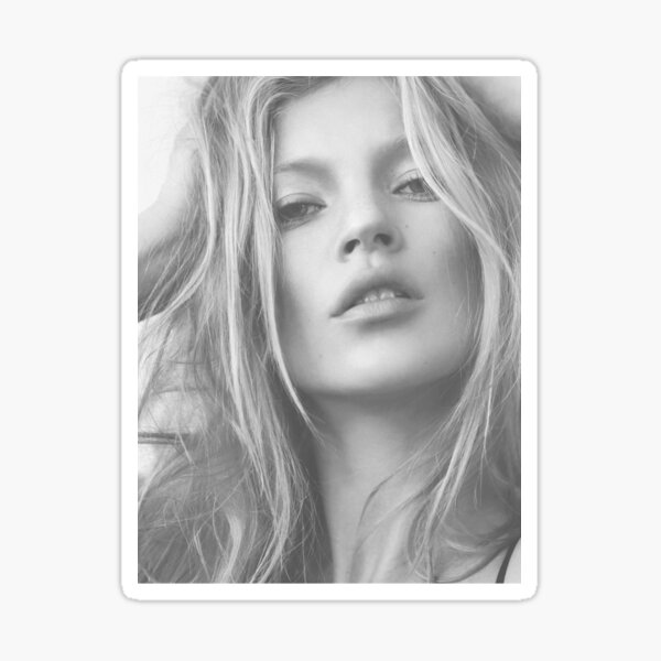 Item preview, Kate Moss supermodel beauty portrait designed and sold by ThuyDuongMAC.