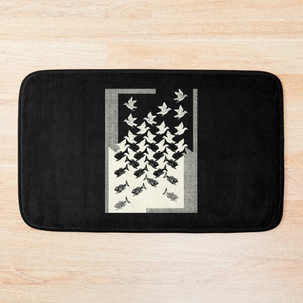 Item preview, MC Escher Cielo y agua II 1938 Fondo oscuro designed and sold by ThuyDuongMAC.