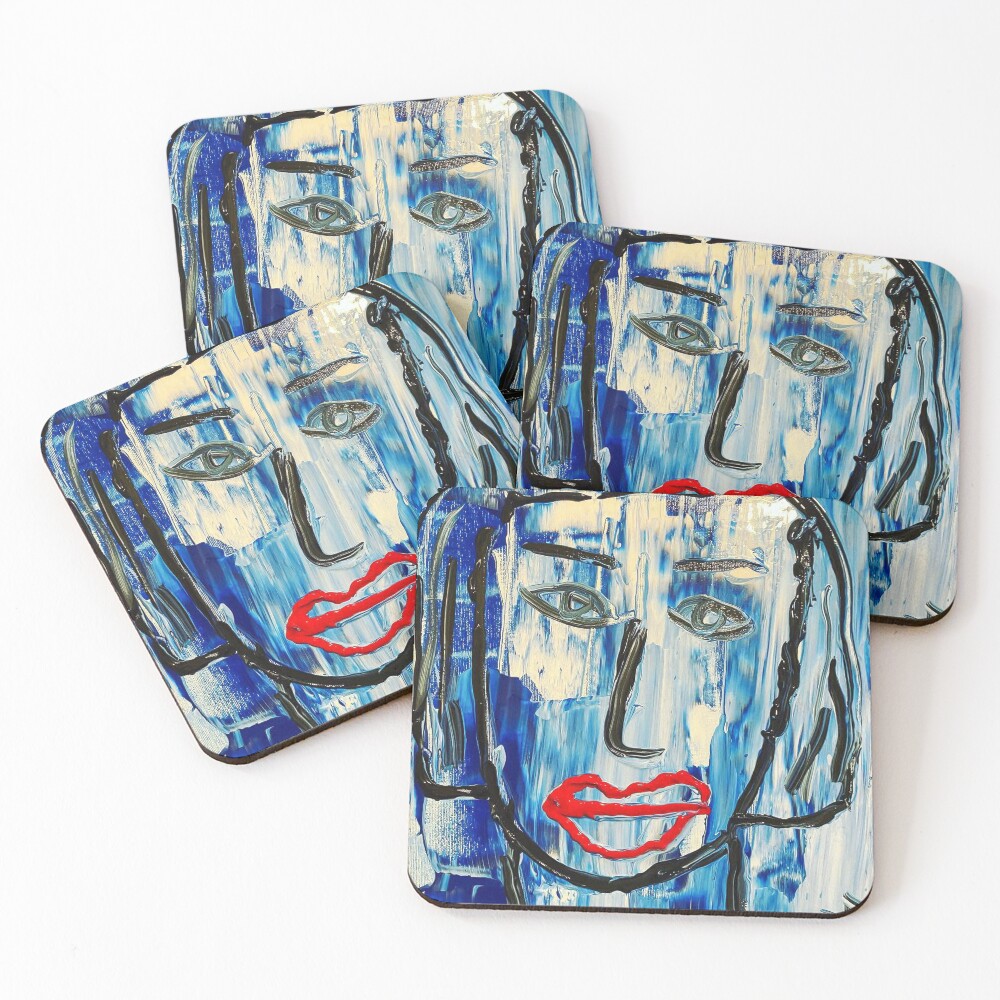 Item preview, Coasters (Set of 4) designed and sold by RandaRubyRed.