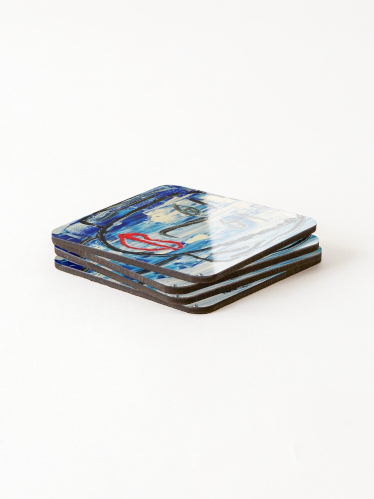 Thumbnail 4 of 5, Coasters (Set of 4), Athena designed and sold by RandaRubyRed.
