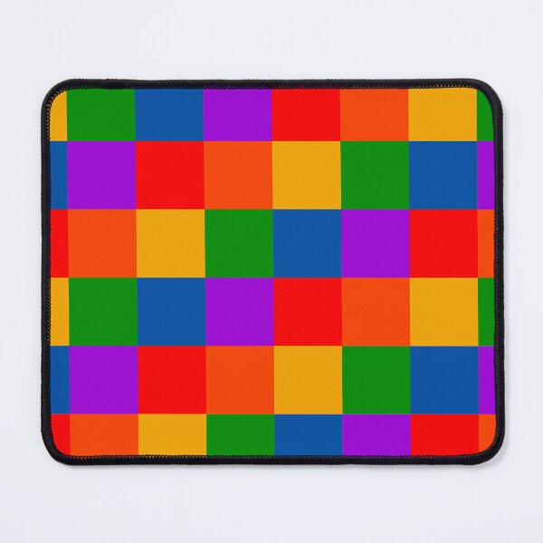 Item preview, LGBT Rainbow Inspired Checkered Pattern designed and sold by SpaceAlienTees.