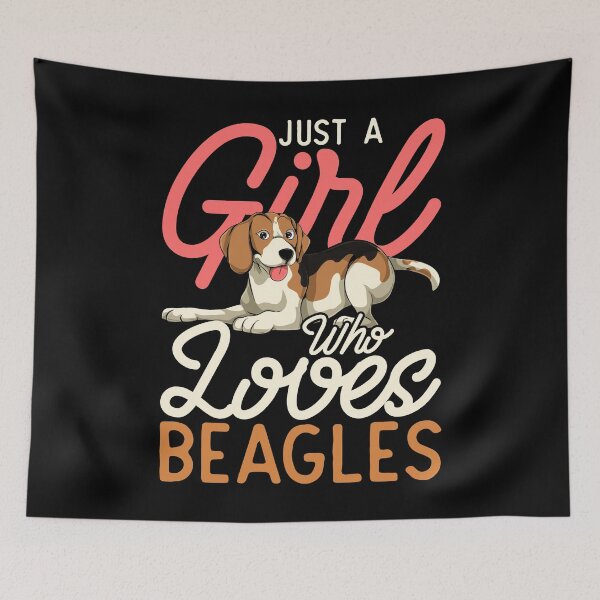 Item preview, Girls Dog Lover Women Dog Breed Beagle designed and sold by bestshirtdesign.