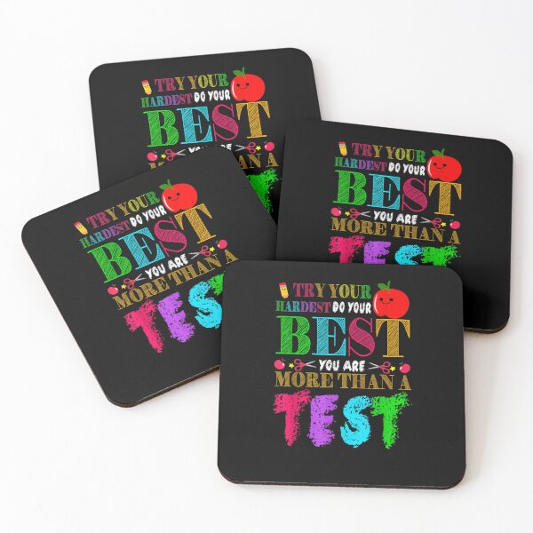 Item preview, Try your hardest do your best you’re more than a test  designed and sold by Bethemostbeauti.