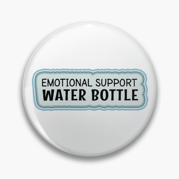 Item preview, emotional support water bottle designed and sold by MOONINSPIRATION.