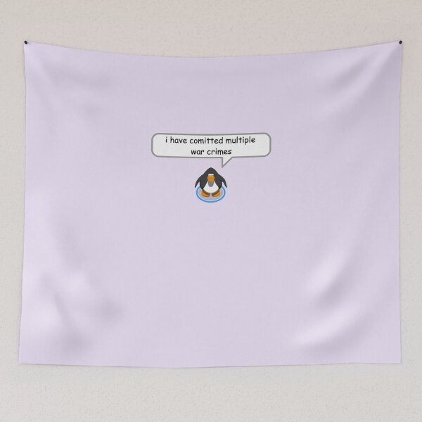 Item preview, Club Penguin War Crimes Meme  Essential T-Shirt designed and sold by Cornelidel.