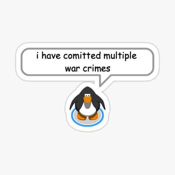 Item preview, Club Penguin War Crimes Meme  Essential T-Shirt designed and sold by Cornelidel.
