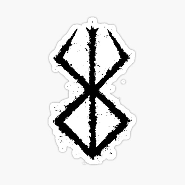 "Brand of Sacrifice logo " Sticker by SilviSteinbach Redbubble