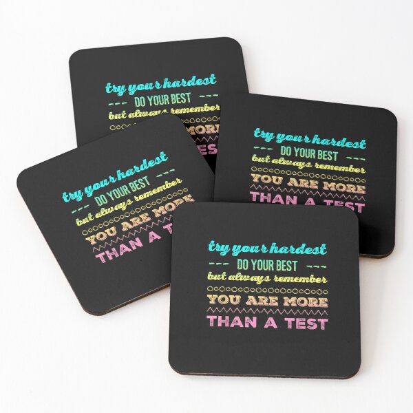 Item preview, Try your hardest do your best you’re more than a test shirt designed and sold by Bethemostbeauti.